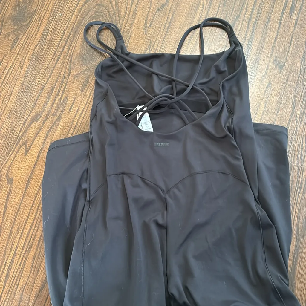 PINK flare bodysuit NEW - Image 2