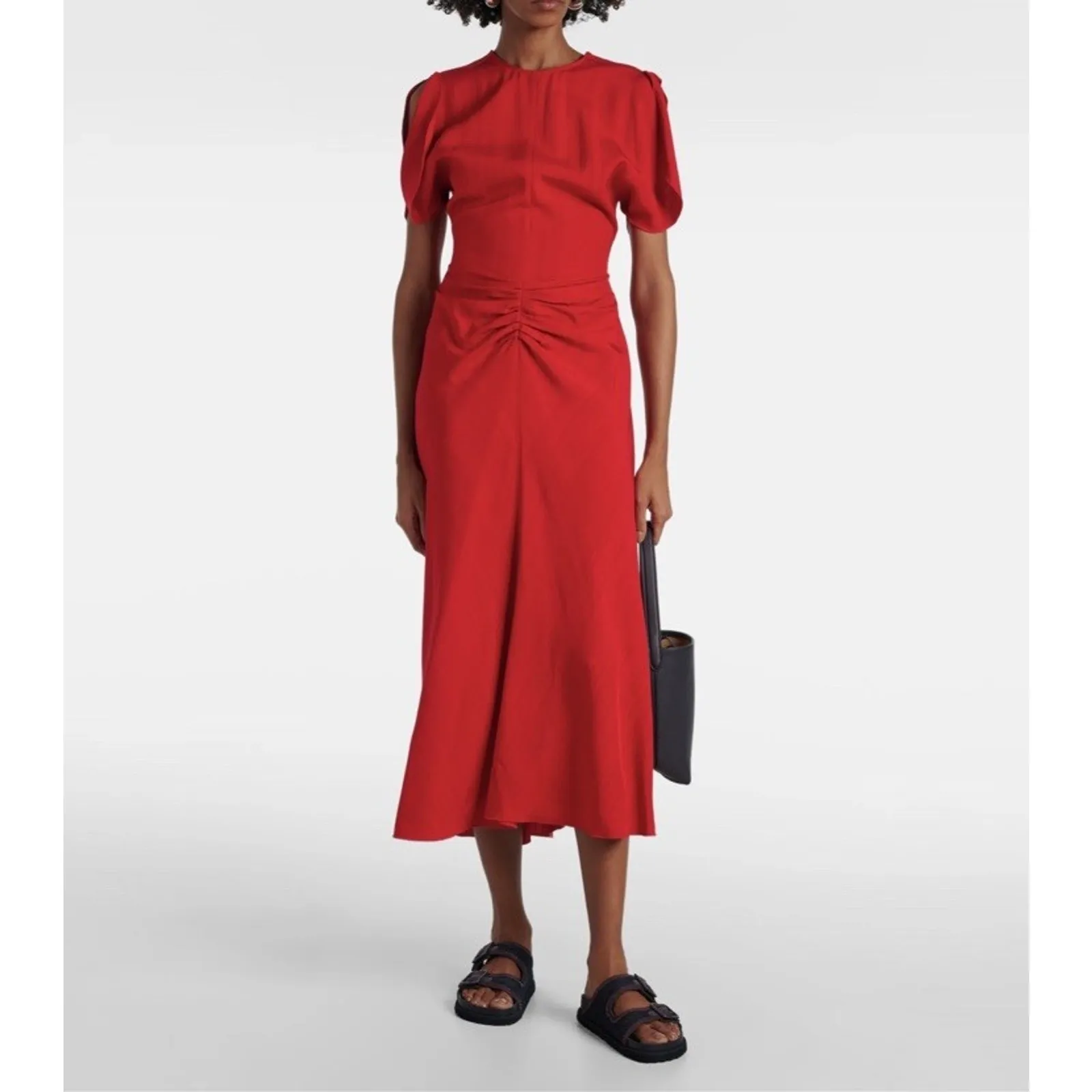 Birkenstock 1774 Arizona Denim Sandals Stone Dark Washed Sz 40 Gorpcore Slide - Image 10