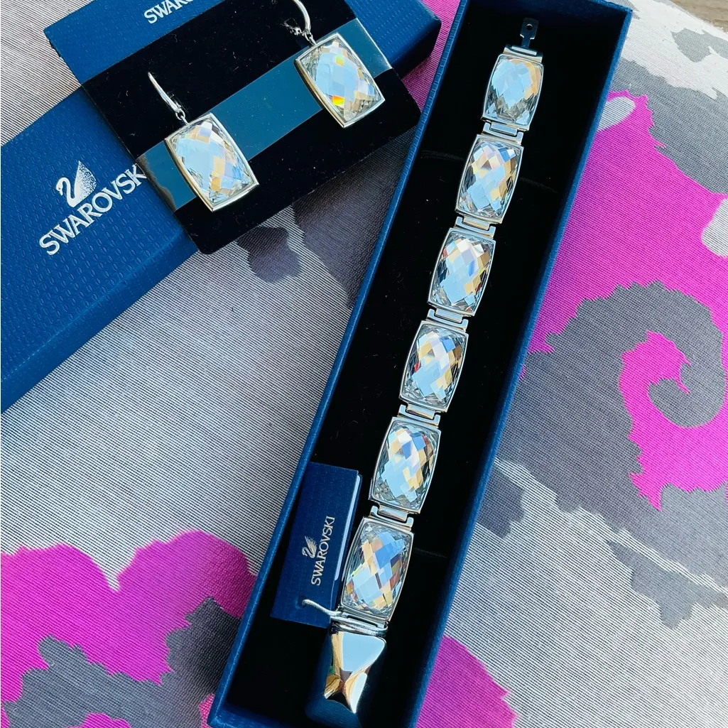 Authentic Swarovski Jewelry Set🌟BEAUTIFUL 💗 - Image 11