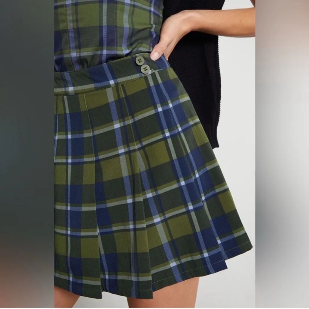 We Wore What plaid pleated tennis skort - Image 5