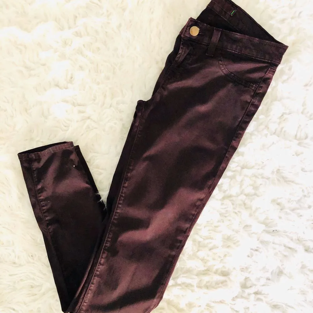 Wine Skinny Pants - Image 2