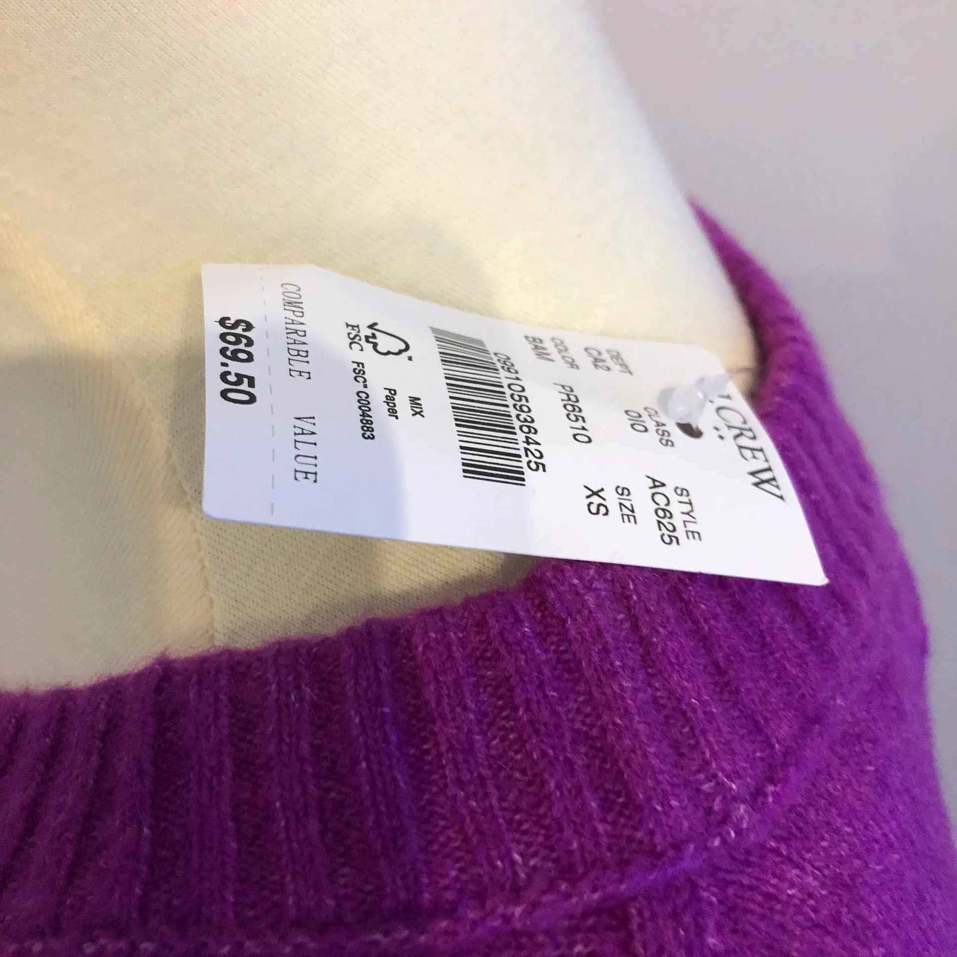 NWT  pink sweater size XS - Image 9