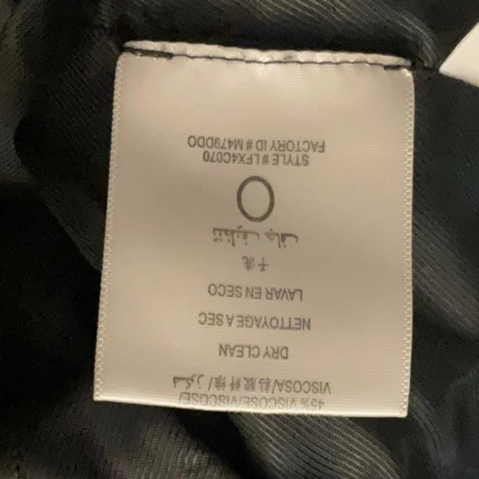 BCBGMaxAzria Navy/Black Tuxedo Wool Jacket XS Holiday Retrogirl Glam Menswear - Image 12