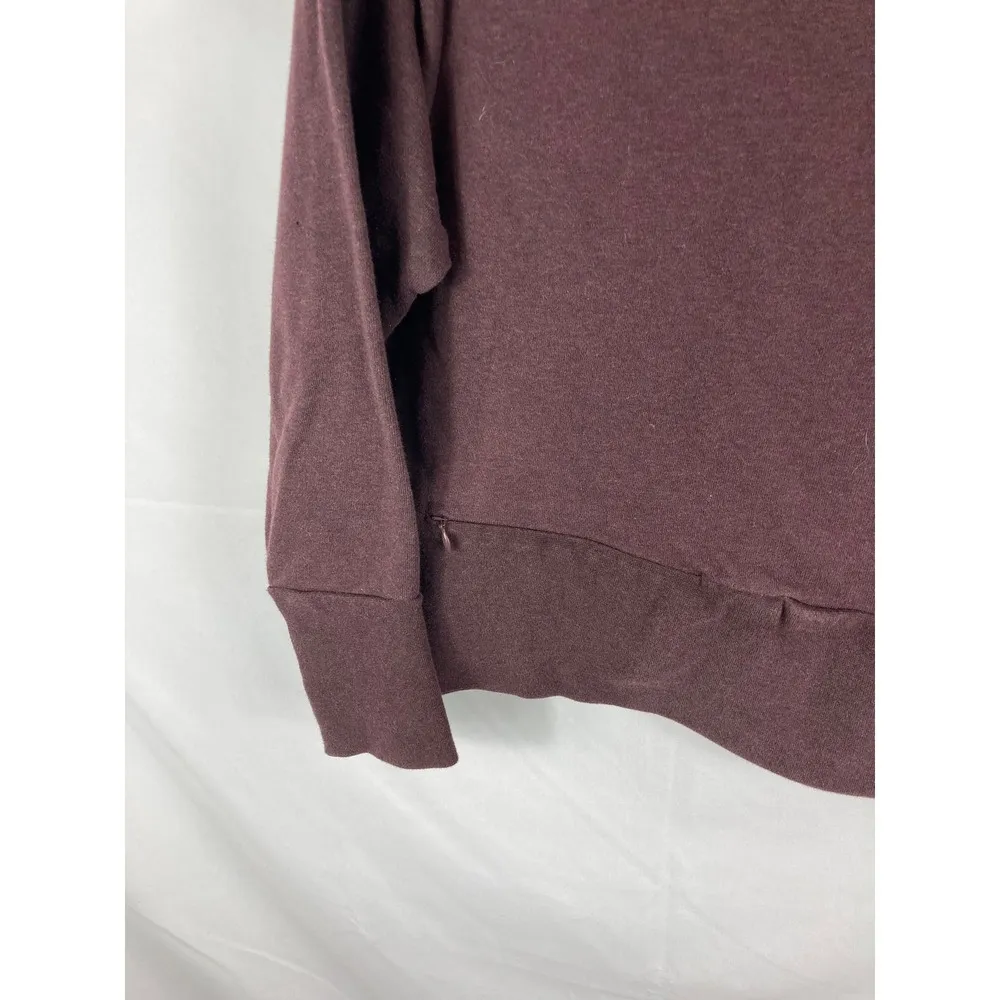 Nike Studio Versa Maroon Sweatshirt Size Large - Image 5