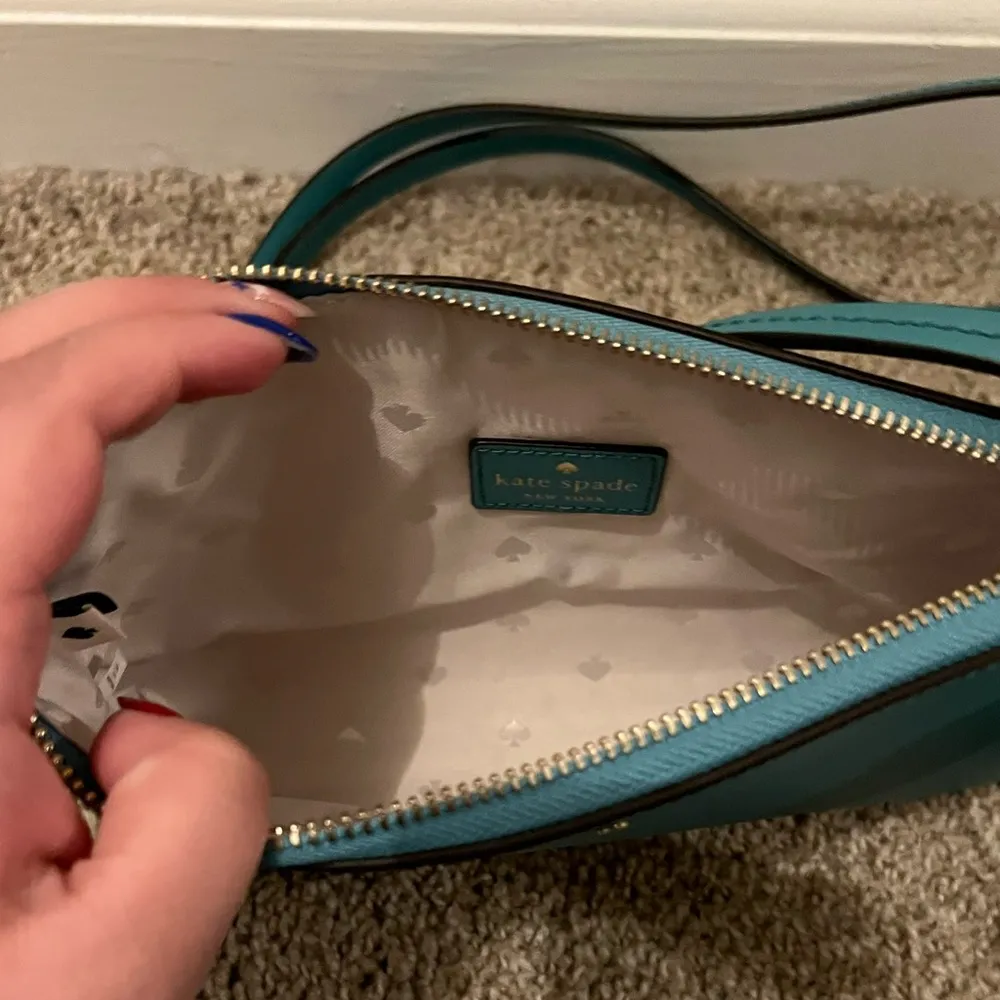 Kate Spade Ivy Street Amy Crossbody Purse in Stone Blue - Image 5