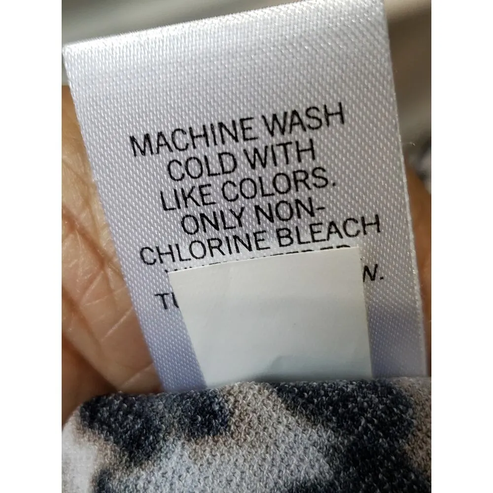 Apt. 9 Dress Women's XL Multi Leopard Print Tie Waist Sleeveless V Neck - Image 7