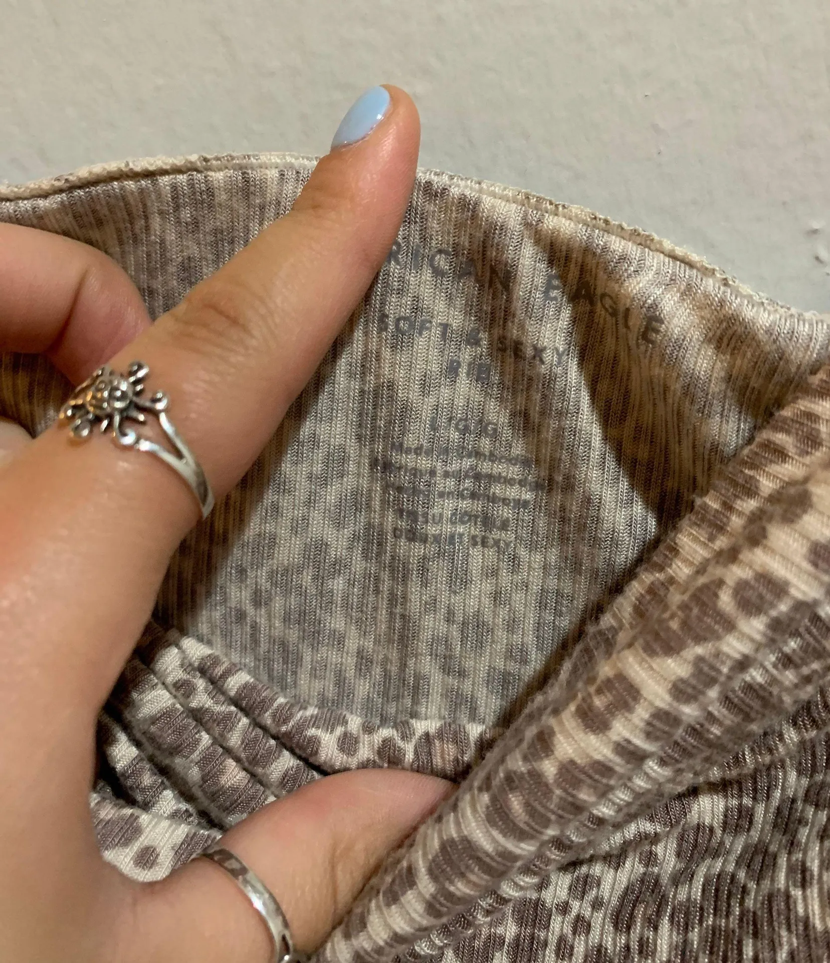 American Eagle Outfitters Leopard Top - Image 3