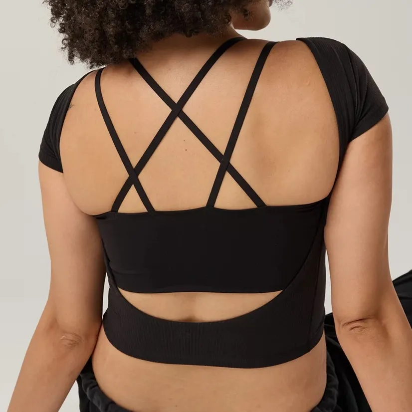 OFFLINE By Aerie Real Me XTRA Rib Open Back T-Shirt - Image 2