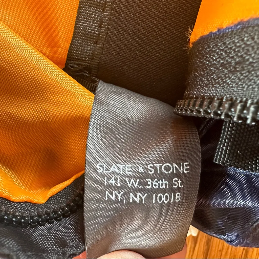 Slate & Stone Nylon Blue Camo Laptop Backpack - Image 7