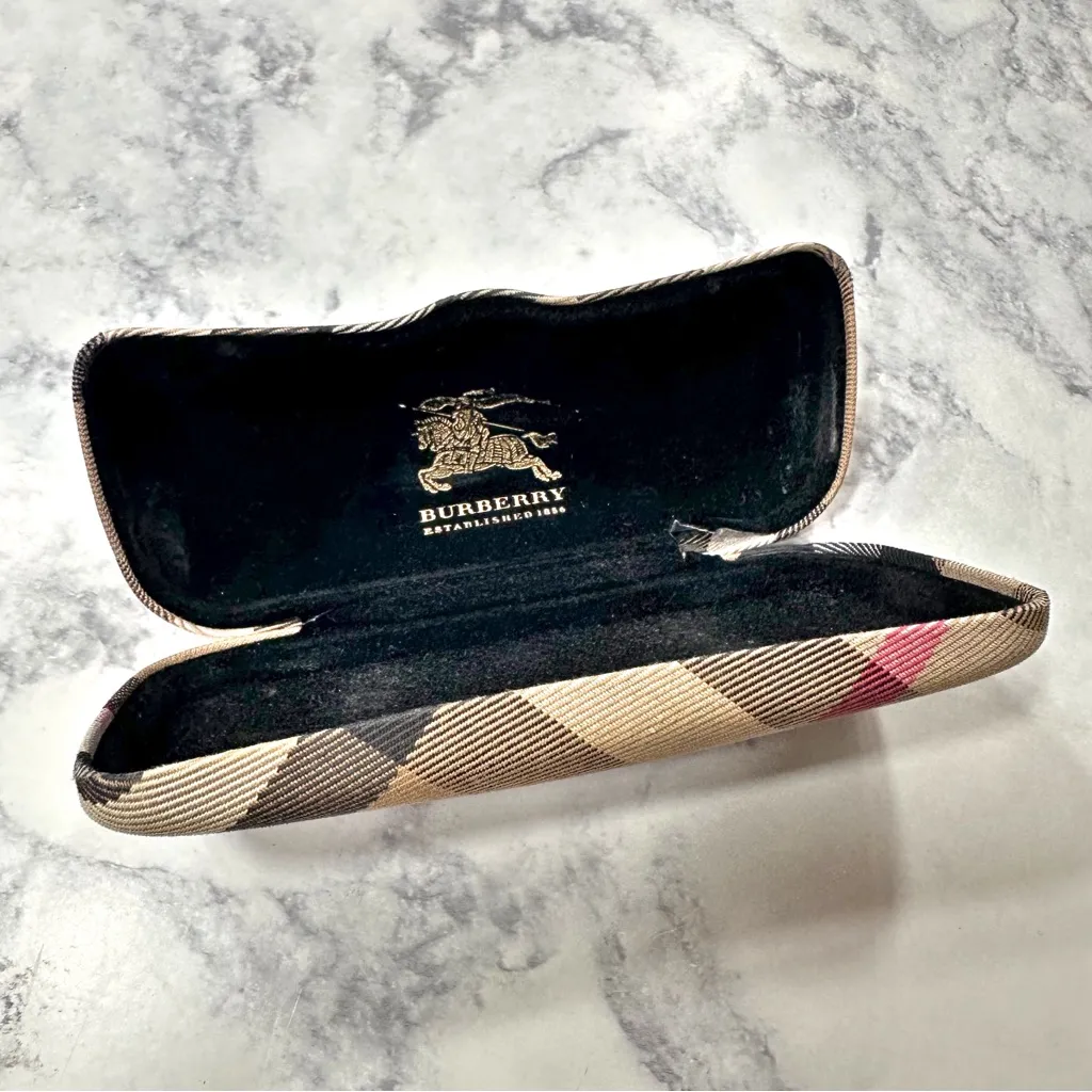 Burberry Nova Check Eyeglasses Hard Shell Case - Image 6