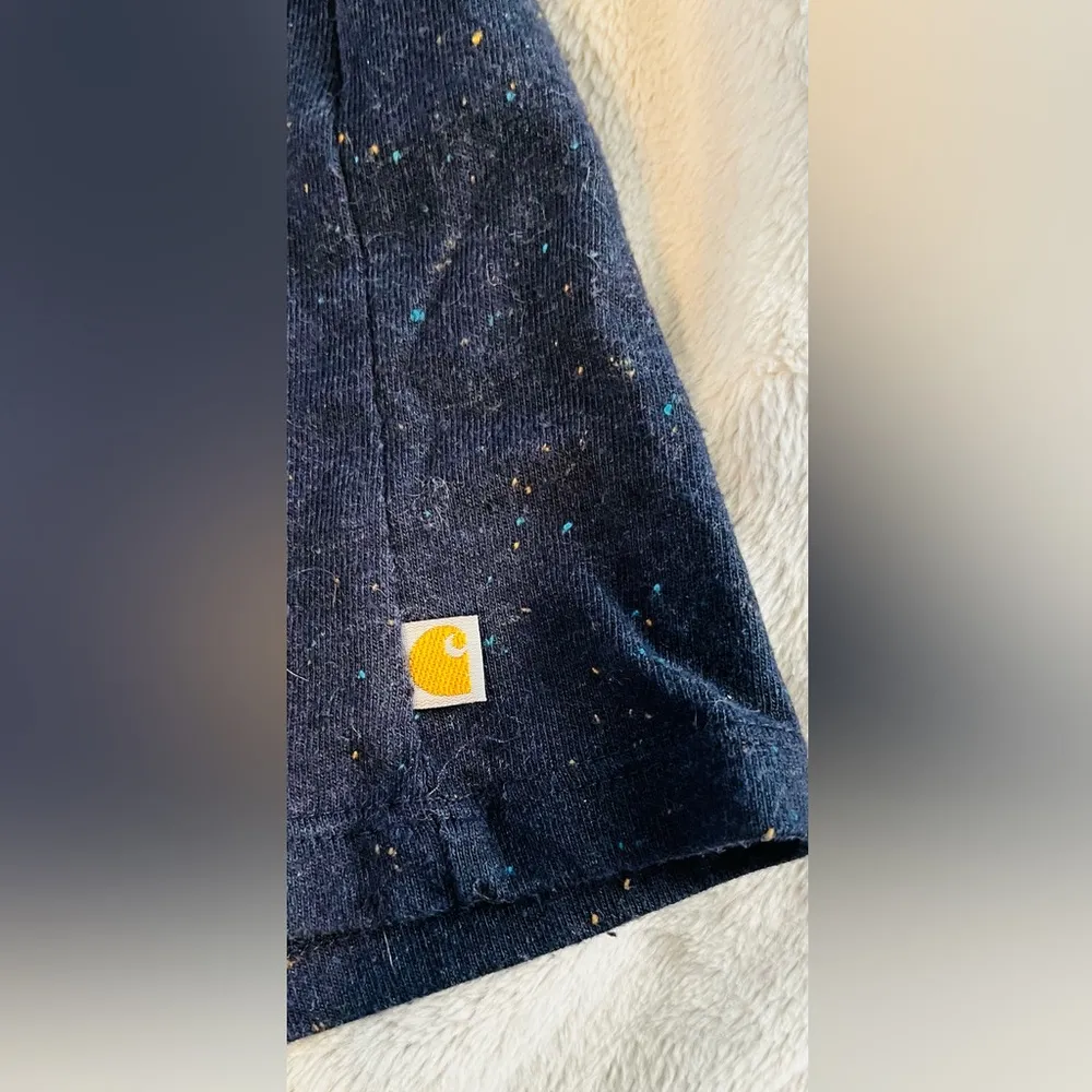 CARHARTT Long Sleeve Speckled Top sz S - Image 4