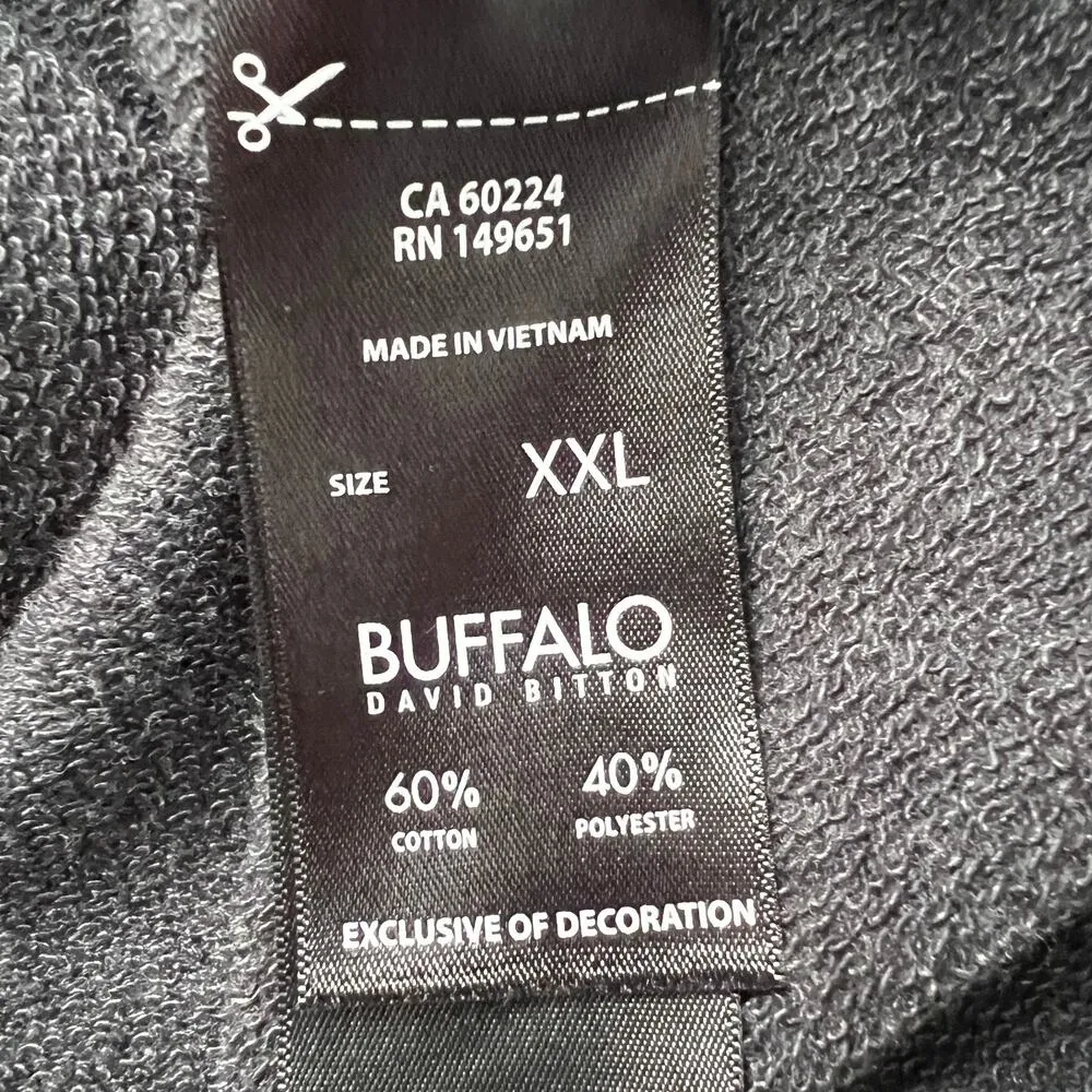 Buffalo Womens Pullover Sweatshirt XXL Casual Loungewear Soft Relaxed Comfort - Image 8