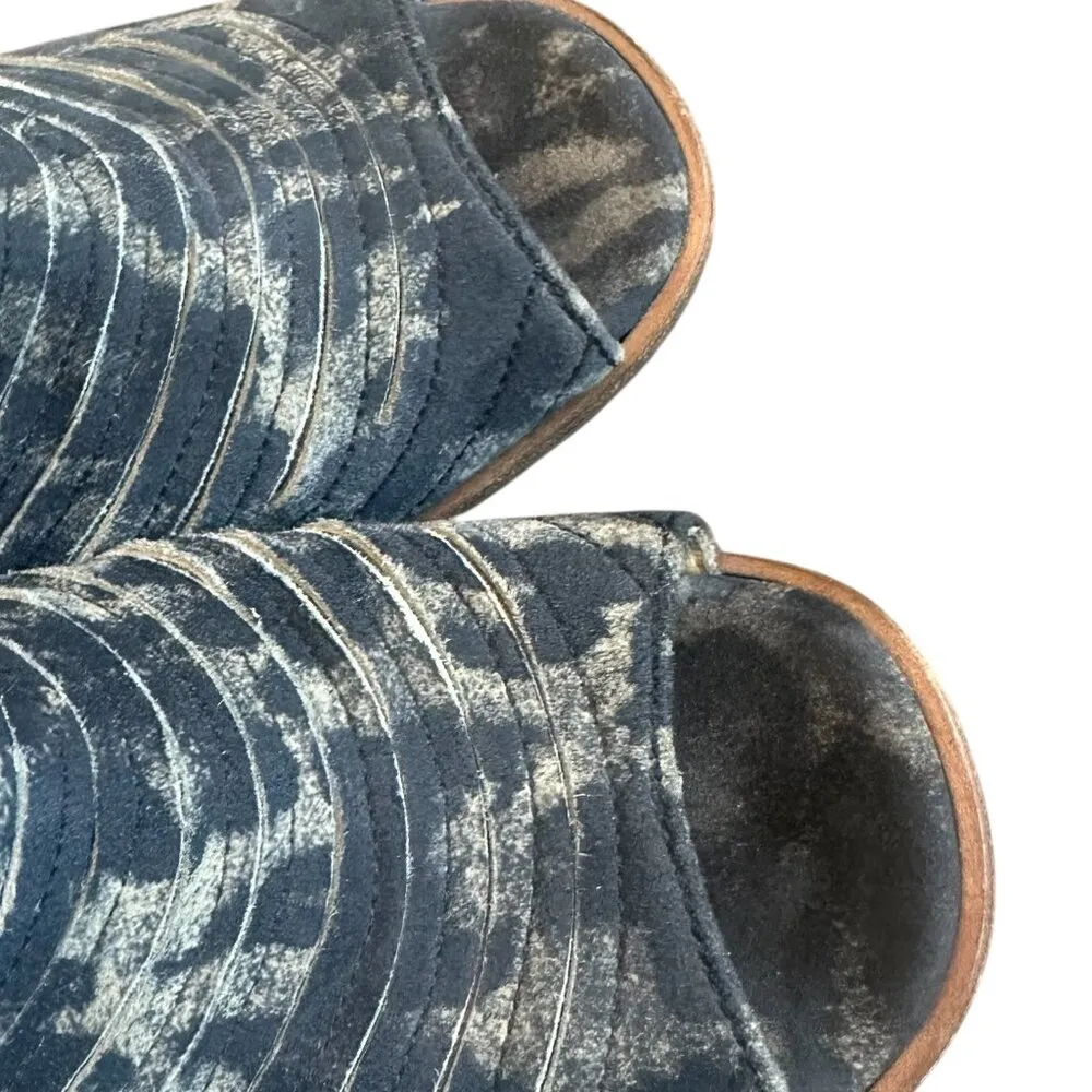 Paul Green Cayanne Peep Toe Sandals Ankle Booties w/ Heels Size Size 7.5 Women's - Image 8