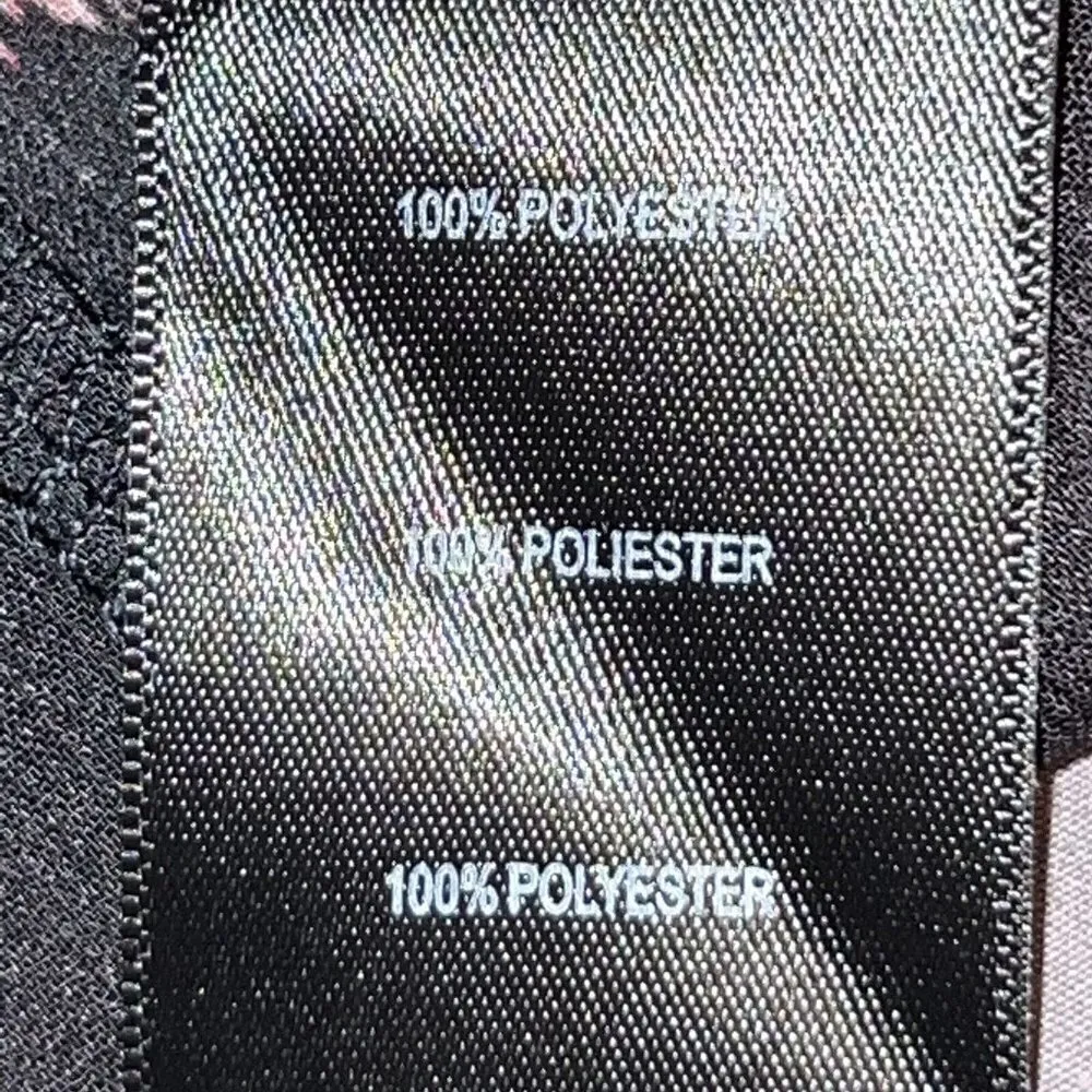 City Chic Black  Floral Budding Romance Long Sleeve Hi Low  Top Size L/20 ( 3X ) - Image 12