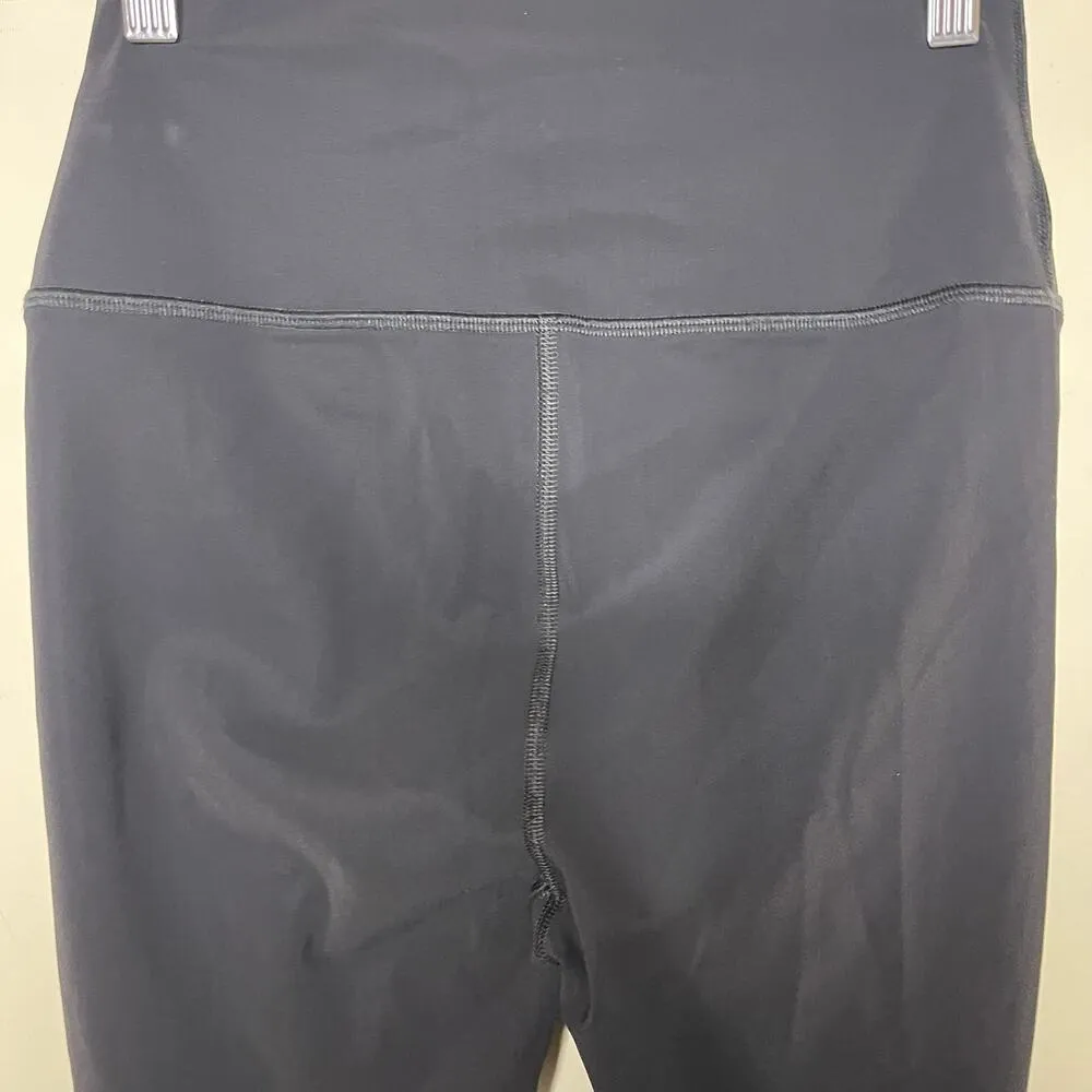 ALO Yoga Pants High-Waist Ripped Warrior Legging Black Womens M - Image 4