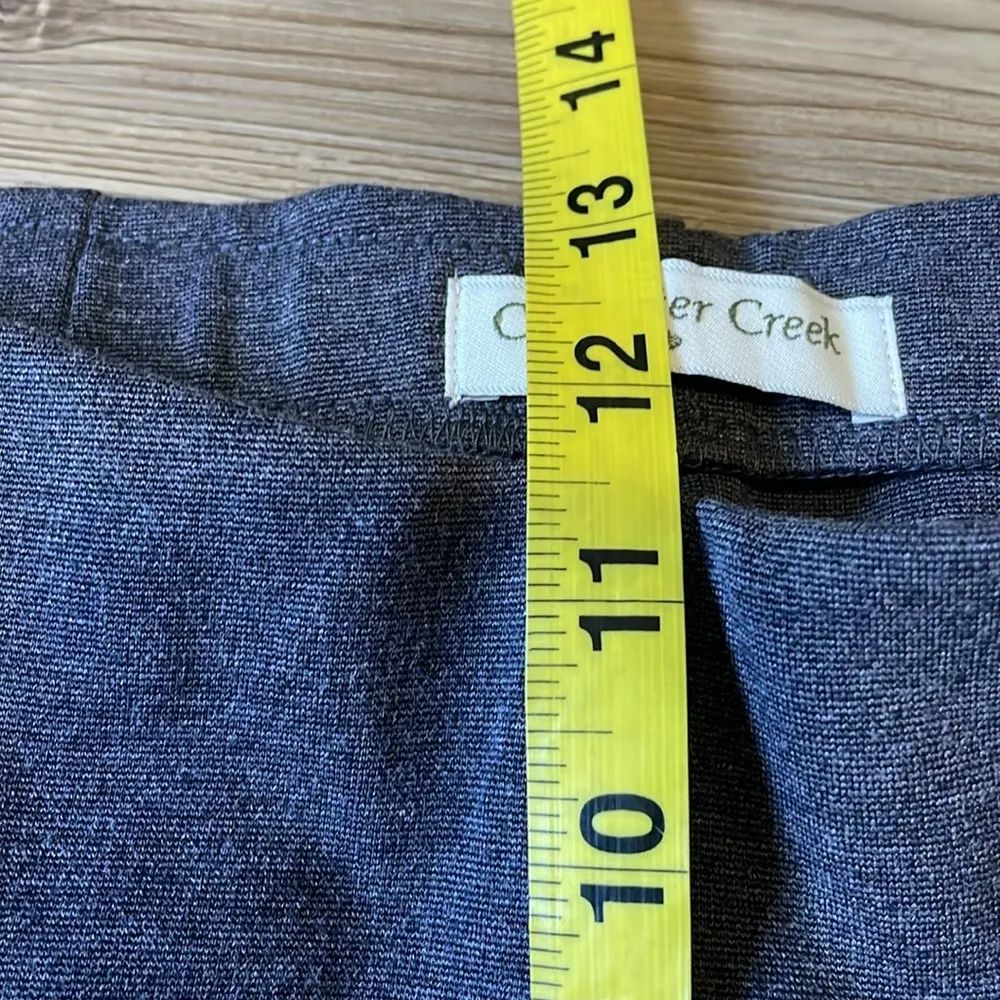 Coldwater Creek Gray Ponte Pant Straight leg Pull on Size 14 NWT Stretch Casual - Image 9