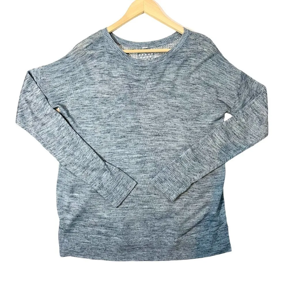 Lululemon Well Being Crew Linen Sweater - Image 3