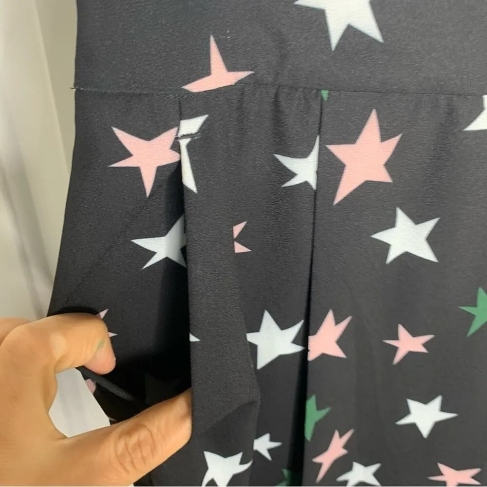 Crosby by Mollie Burch Tuckernuck stars crop wide leg pants‎ size small - Image 4