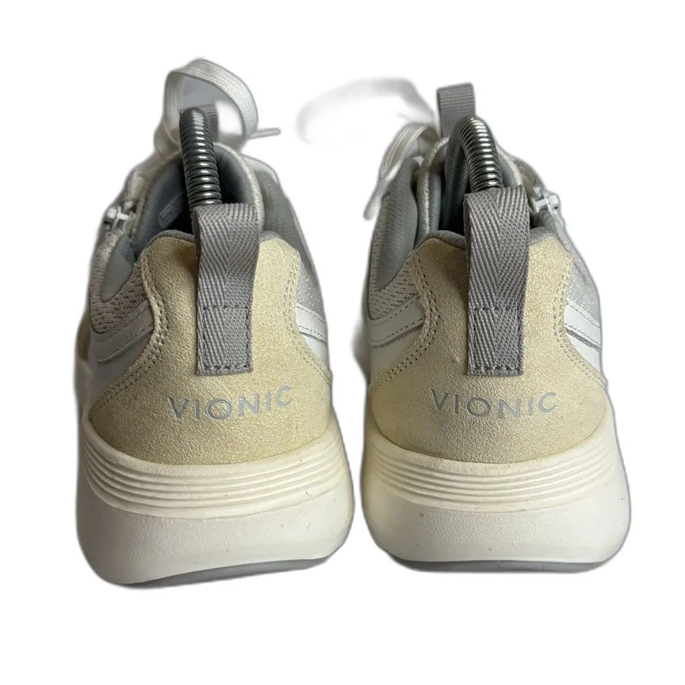 Vionic Athena Walking Comfort Arch Support White Shoes ladies size 8.5 - Image 5
