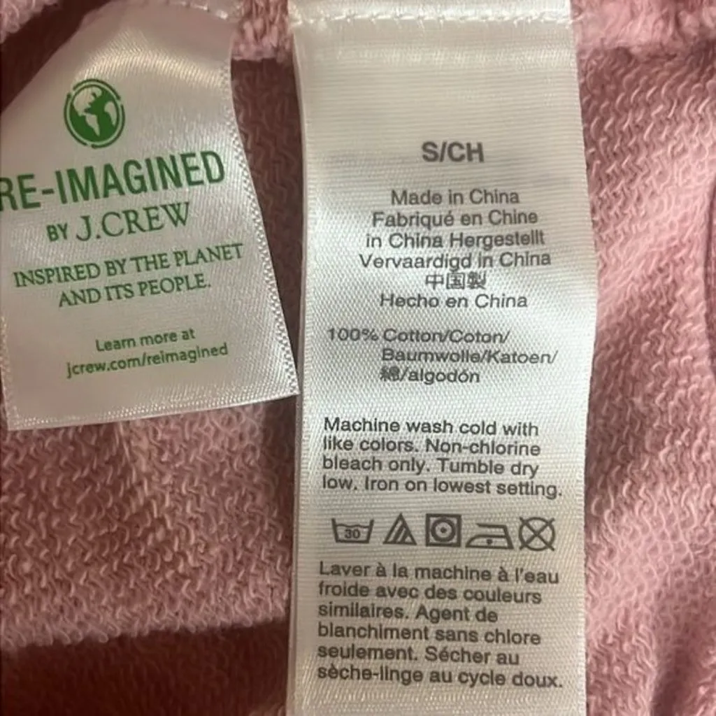 J. Crew “Vintage Fleece” Terry Crewneck Pullover - Image 7