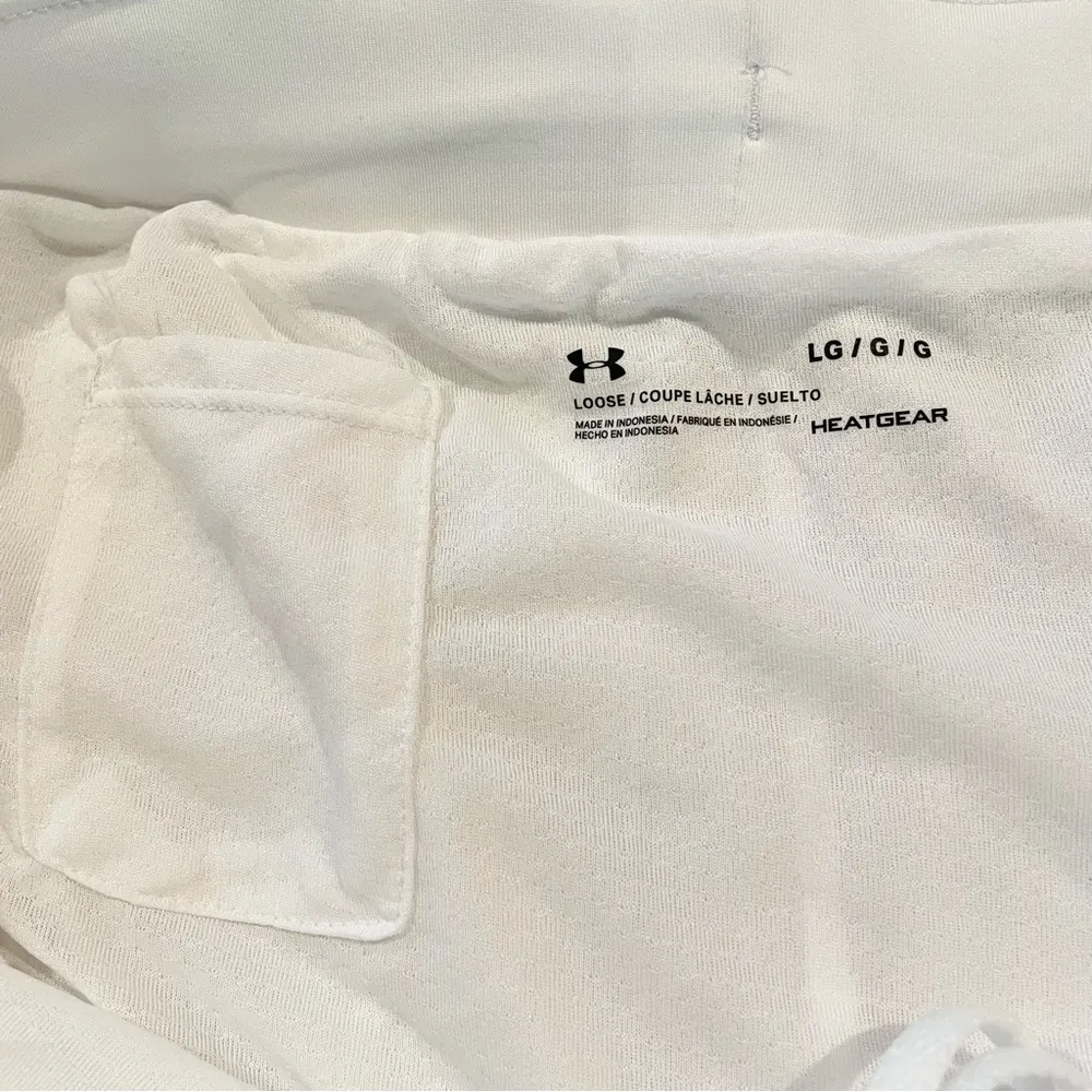 Fly By 2.0 Activewear Shorts in White Large NWT - Image 8