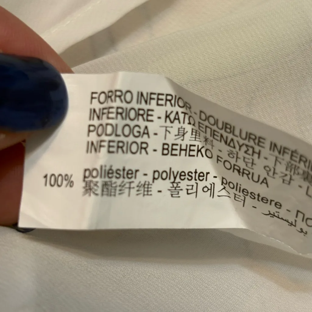 Zara Multicolor Cutout Backless Side Zip Dress size L - Image 8