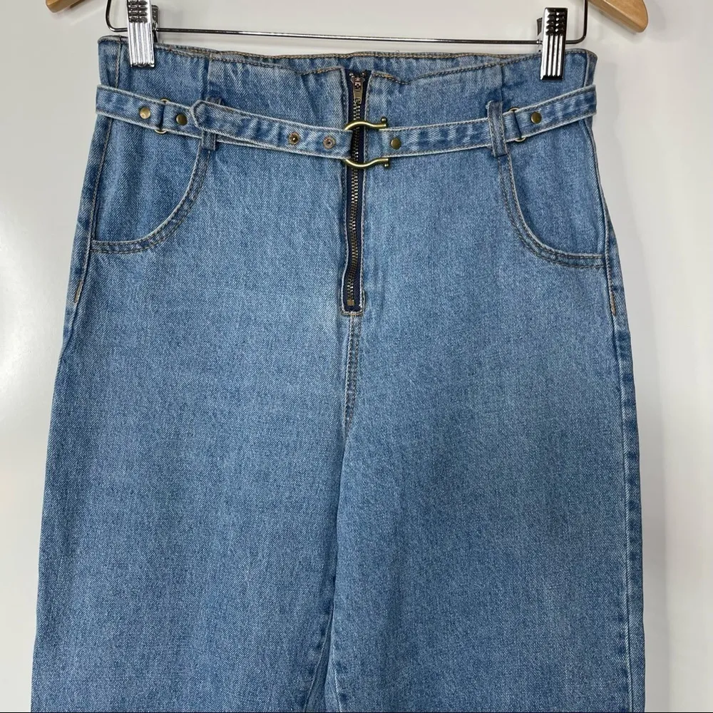 Black Label C’est Toi High Waist Exposed Zip Fly‎ Jeans Size 27/3 - Image 3