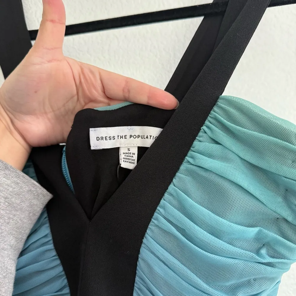 NWT Dress The Population Ashlyn Ombre Knee-Length Bodycon Dress Small - Image 4