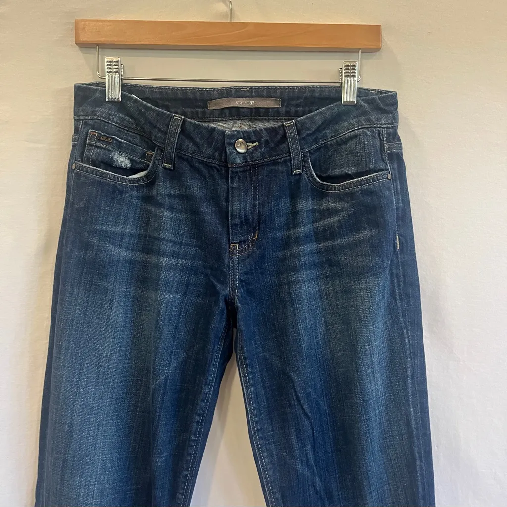 Joe's The Honey Booty Fit Denim Jeans Women Size 29 Bootcut Medium Wash Low Rise - Image 2