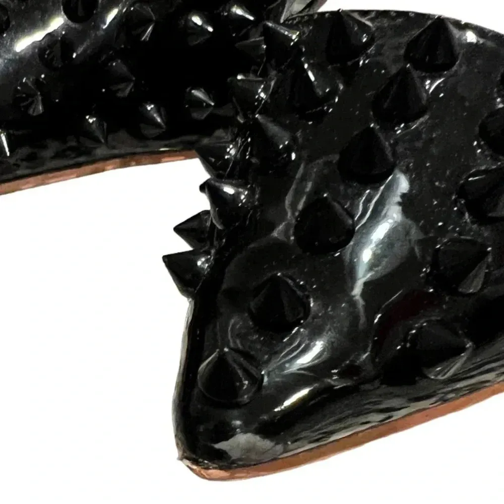 JIU DU BLACK STILETTOS SIZE 38 (7.5 US) - Image 8