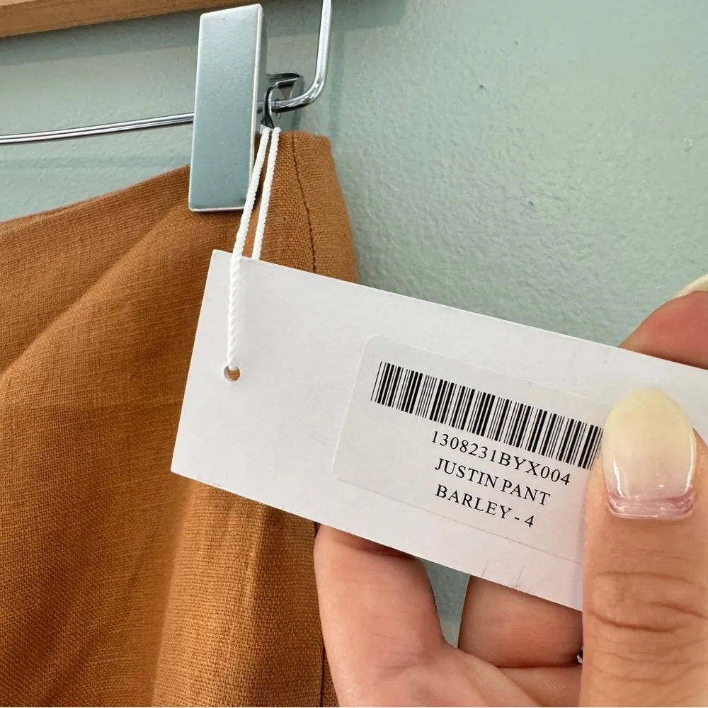 Reformation Justin Linen Pant NWT - Image 10