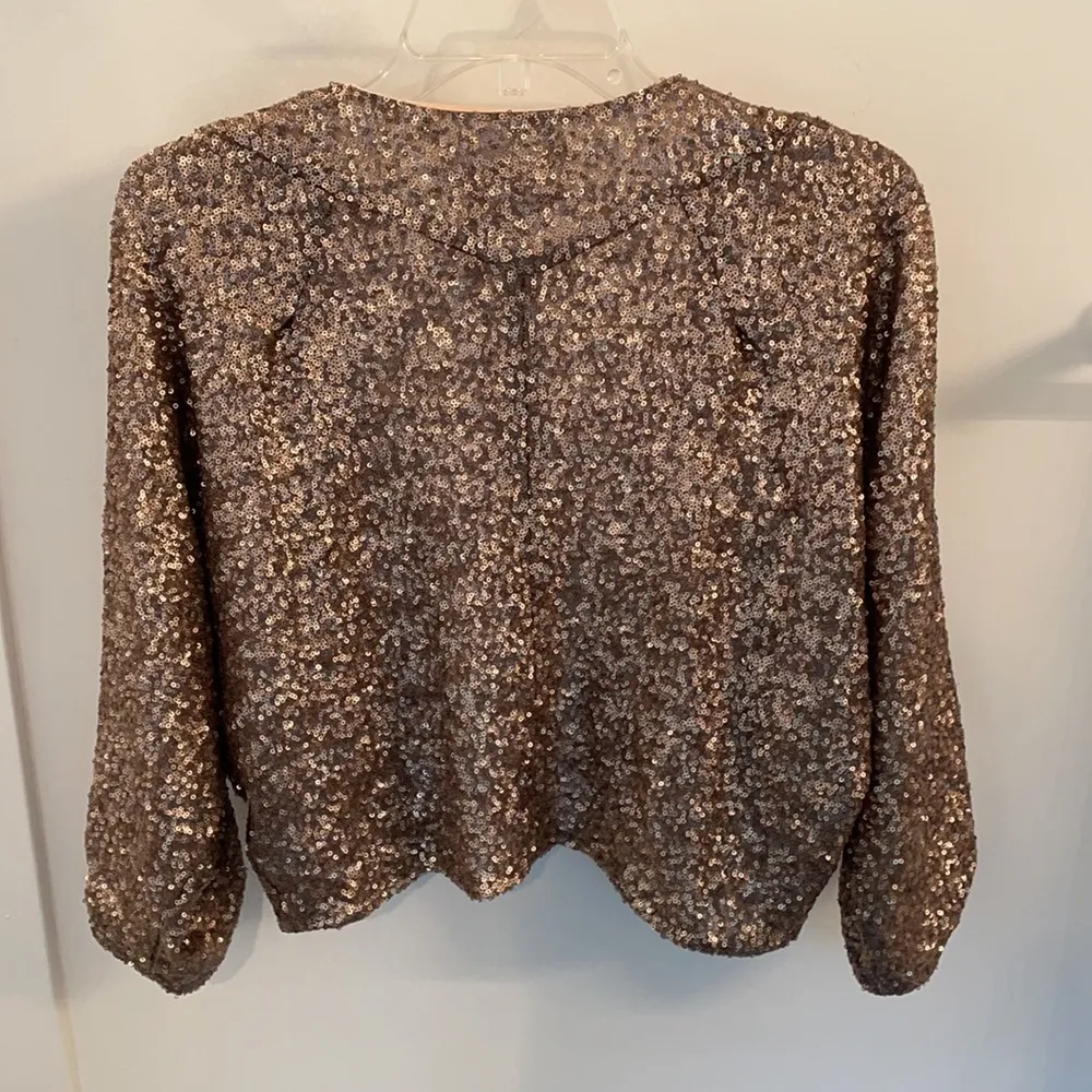 Snitch & knot sequined cardigan Size M - Image 2