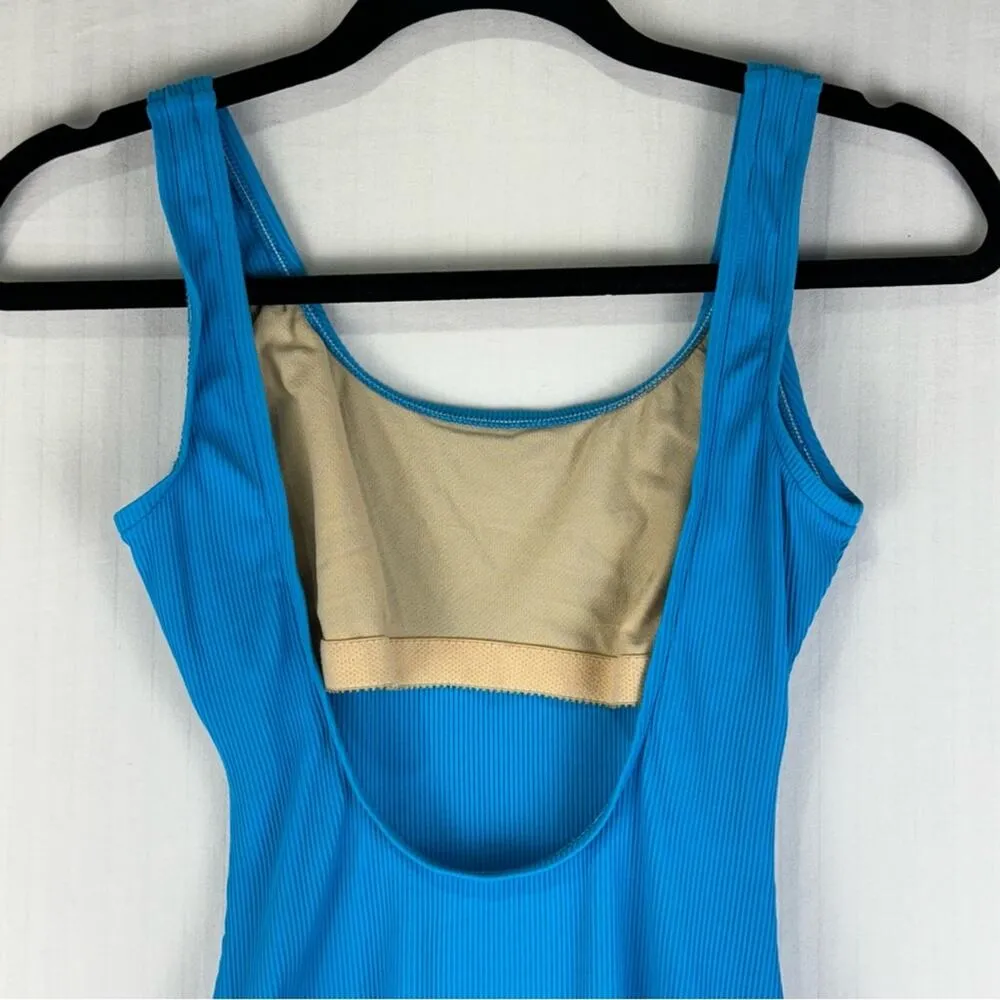 Beach N’ Beyond Vintage Blue Swimsuit Women’s Size 8 Beach Resort Wear Vacation - Image 4