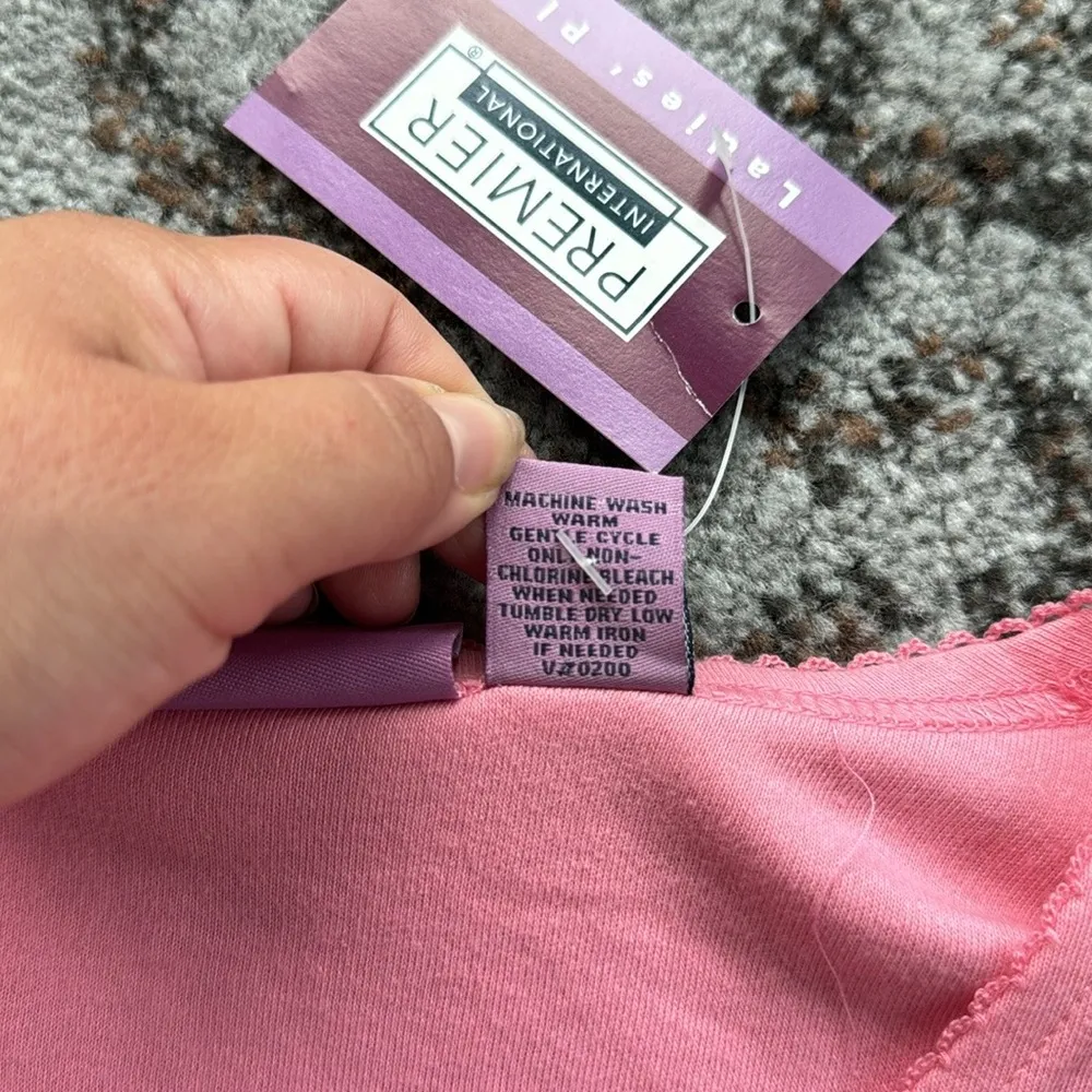 Vintage Premier International Two Piece Embroidered T - Image 4