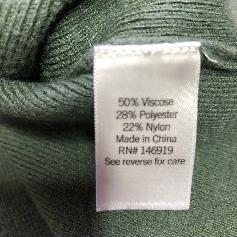 Nine West Sage Mock Neck Ribbed Knit Sleeveless Sweater Vest - Image 4