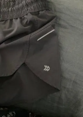 Grey Running Shorts - Image 3