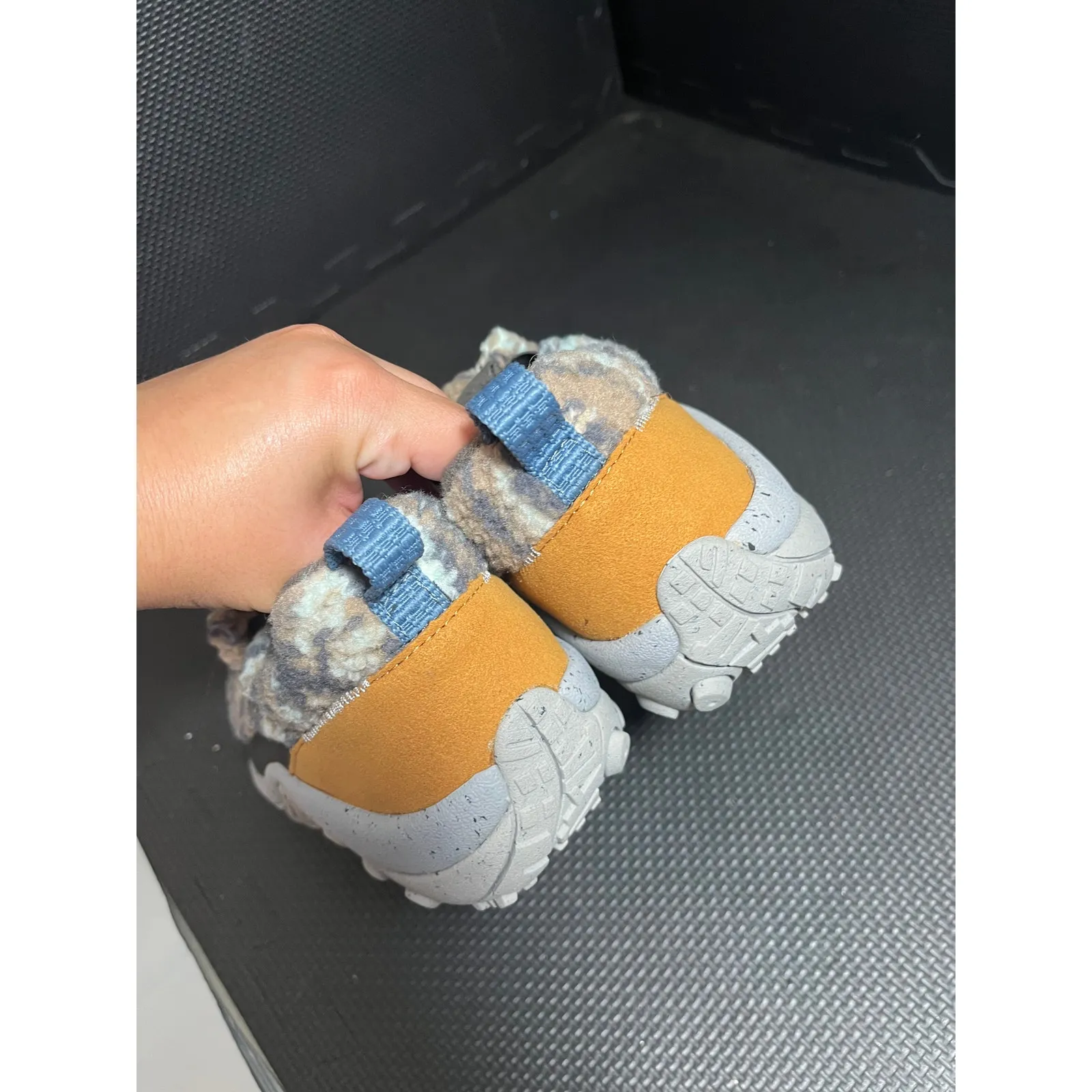 Merrell Womens Jungle Moc‎ Snug Beluga Multicolored Sherpa Slip On Shoes Size 9 - Image 8