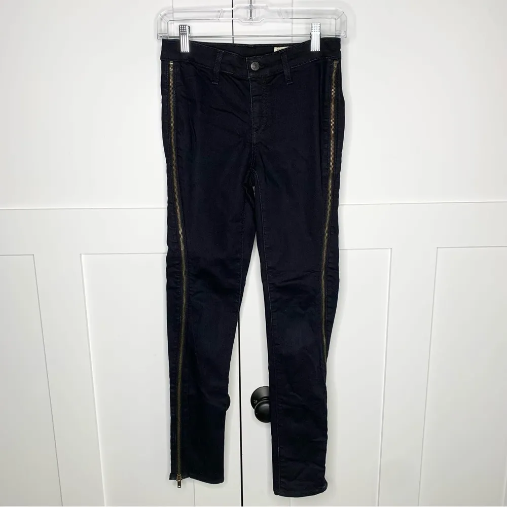 rag & bone Scuba Tuxedo Side Zip Jeans Midnight - Image 3
