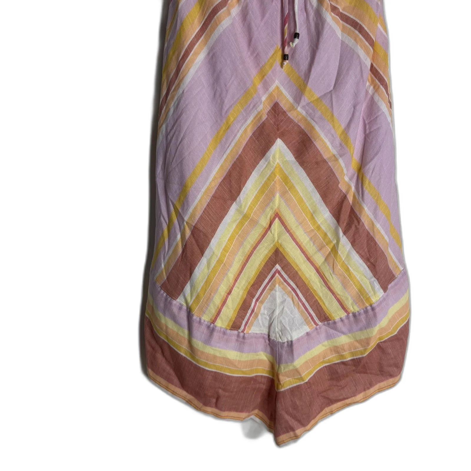 Anthropologie Dress Womens 2P Strapless Halter Midi Boho Summer Casual Sundress - Image 3