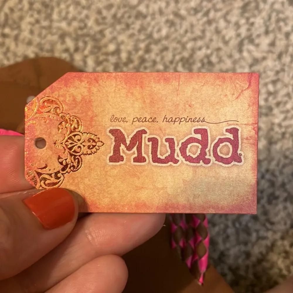 NWT Mudd Braided Flip Flops, Small (5-6) - Image 5