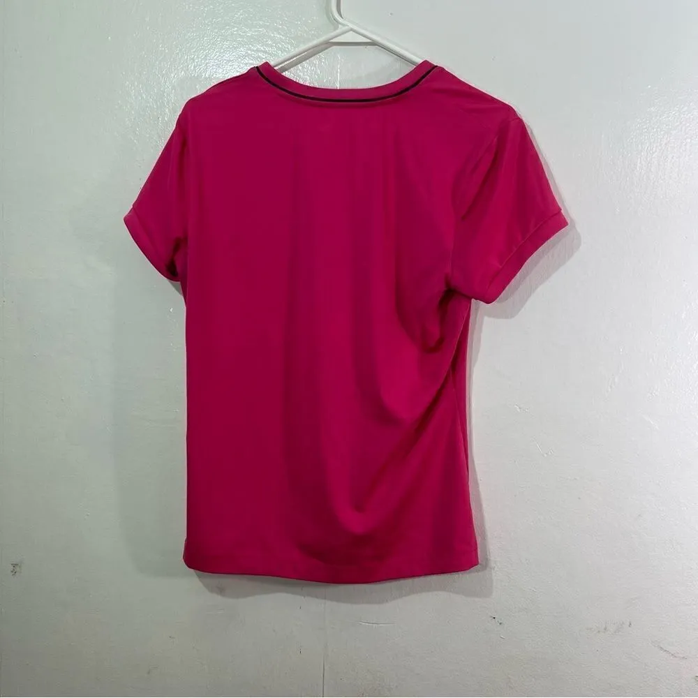 Fila‎ athletic short sleeve shirt, women’s large. Stretchy, breathable. - Image 4