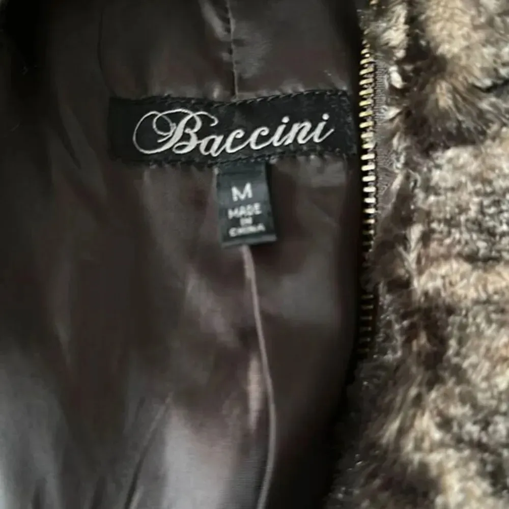 Baccini‎ Faux Fur Sleeveless Vest Size Medium - Image 4