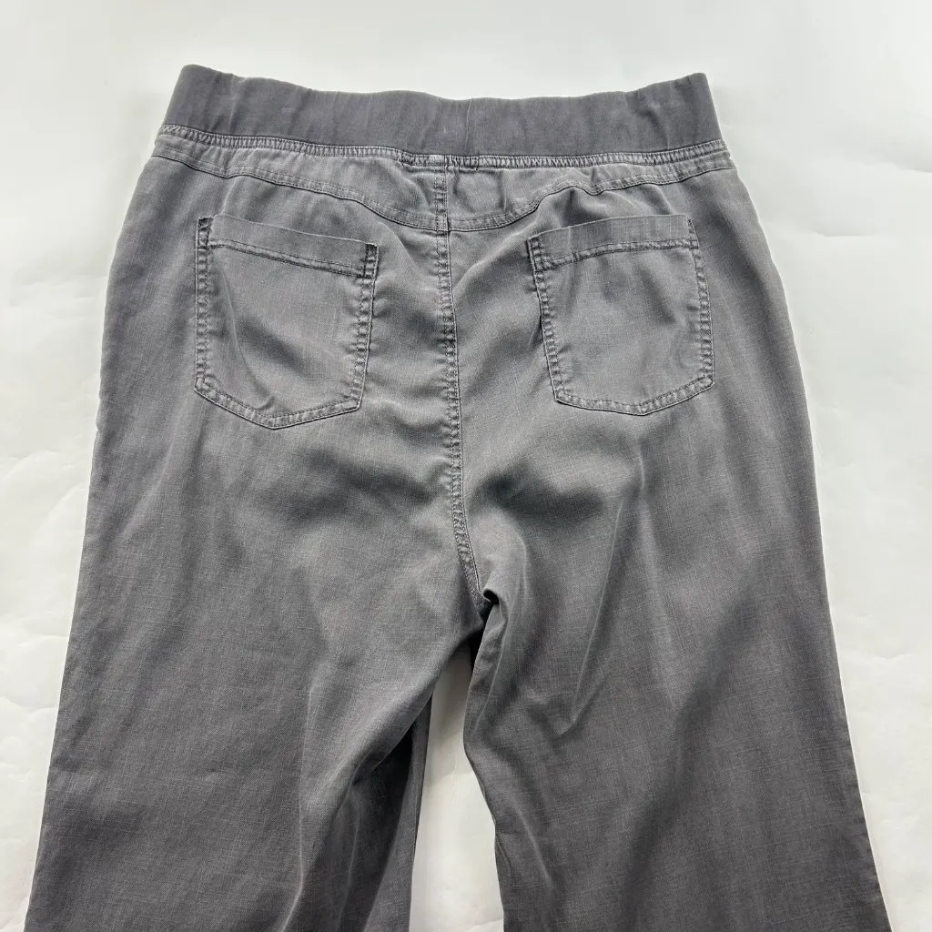 XCVI Wearables Gray Lightweight Pull On Relaxed Leg Ankle Pant L - Image 6