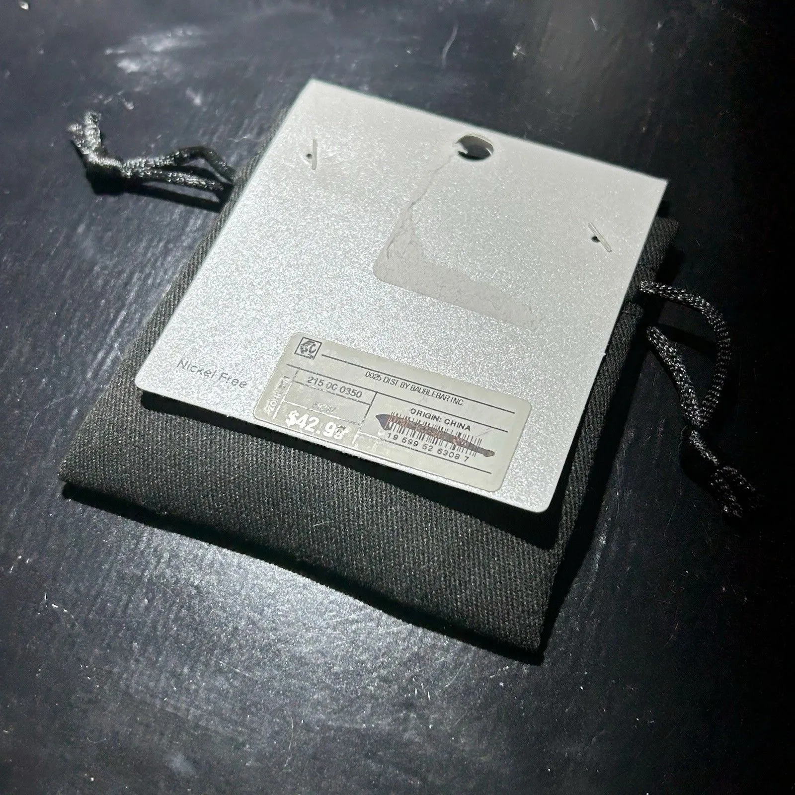 Sugarfix by BaubleBar 14K Gold Plated Sterling Silver Necklace Nickel Free Heart - Image 3