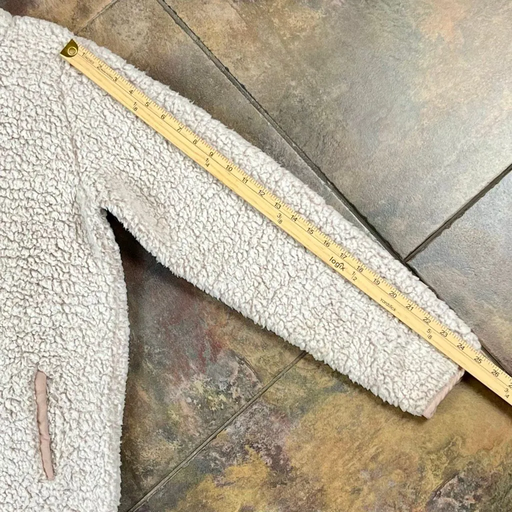 Thread & Supply Wubby Fleece Pullover True Grit Teddy Bear Sweater Large - Image 3