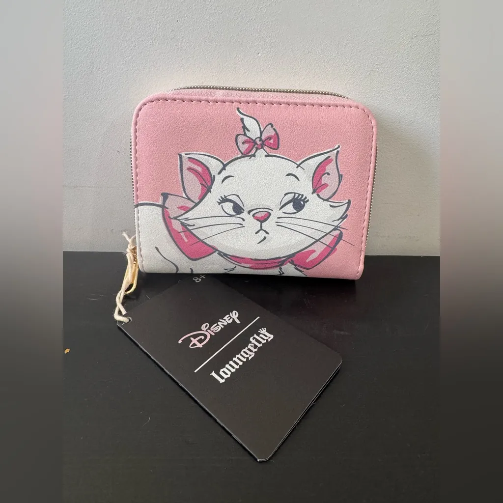 Loungefly Disney The Aristocats Marie Flowers Mini Zipper Wallet - Image 2