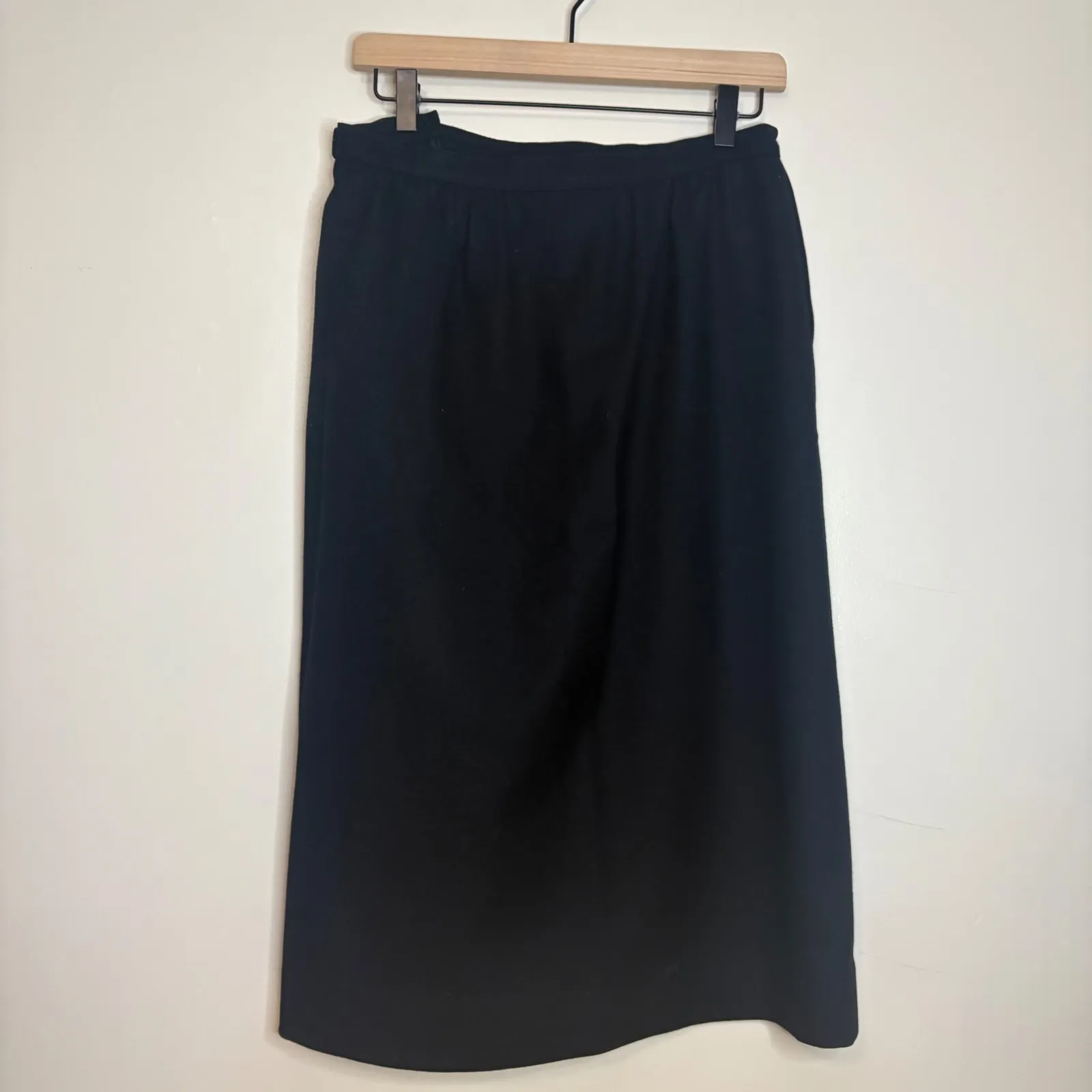 Pendleton Women's Black‎ Wool Blazer & Skirt Suit Set Size 14 Vintage USA - Image 10