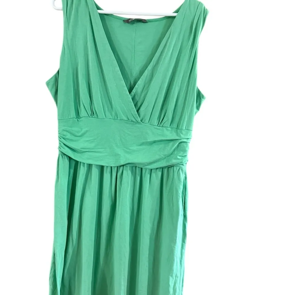 The North Face Green Ruched Wrap Sundress - Image 8