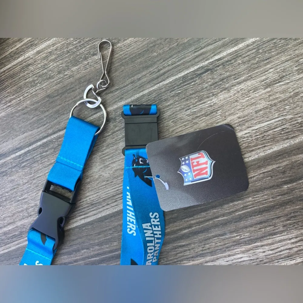 Carolina Panthers lanyard NWT - Image 2