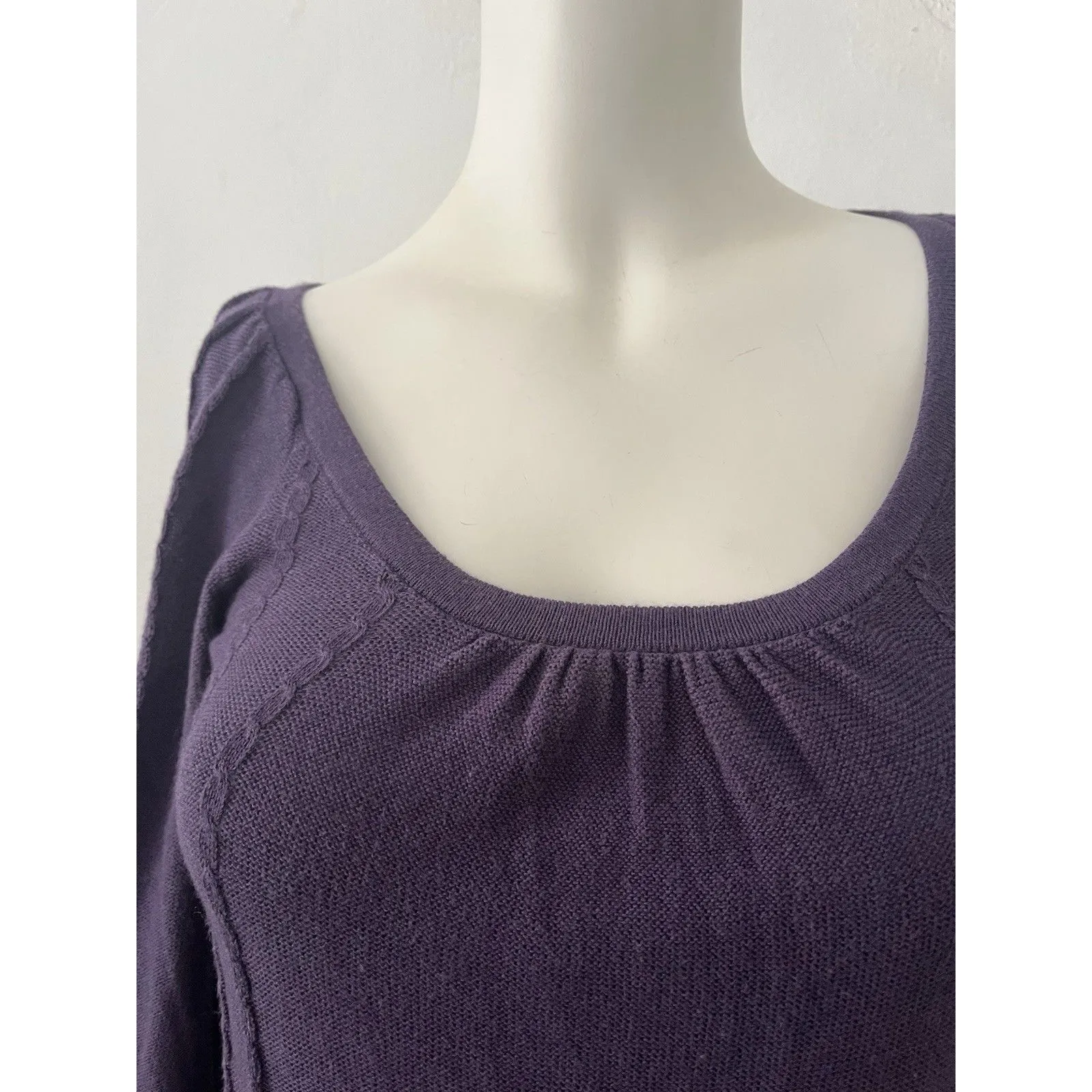 American Rag Purple Tunic M Indie Twee Fairy Whimsical Cottagecore Boho Hippie - Image 4